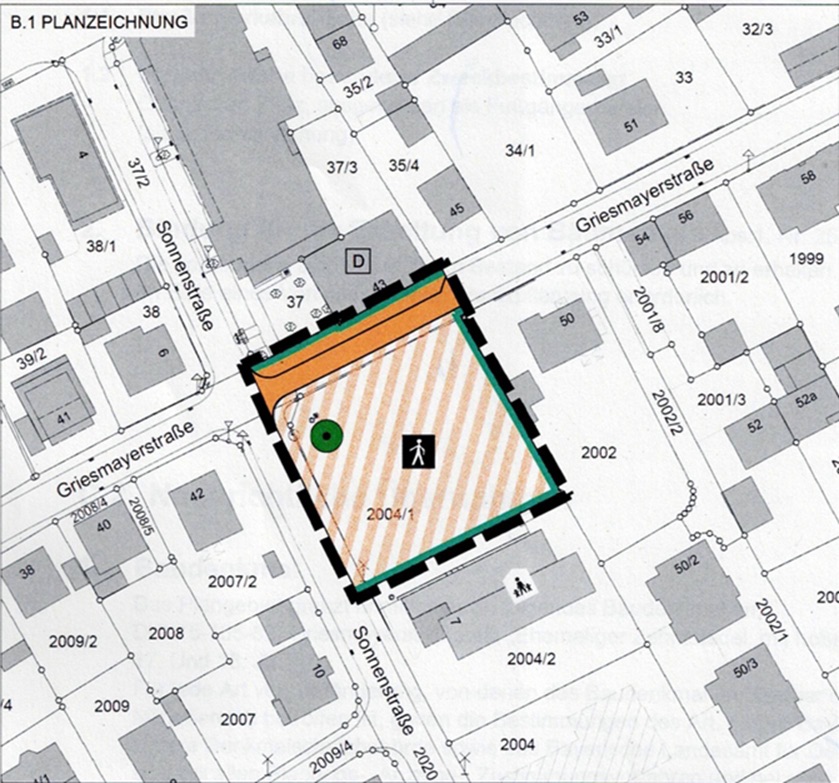 Bebauungsplan Dorfplatz Pfuhl